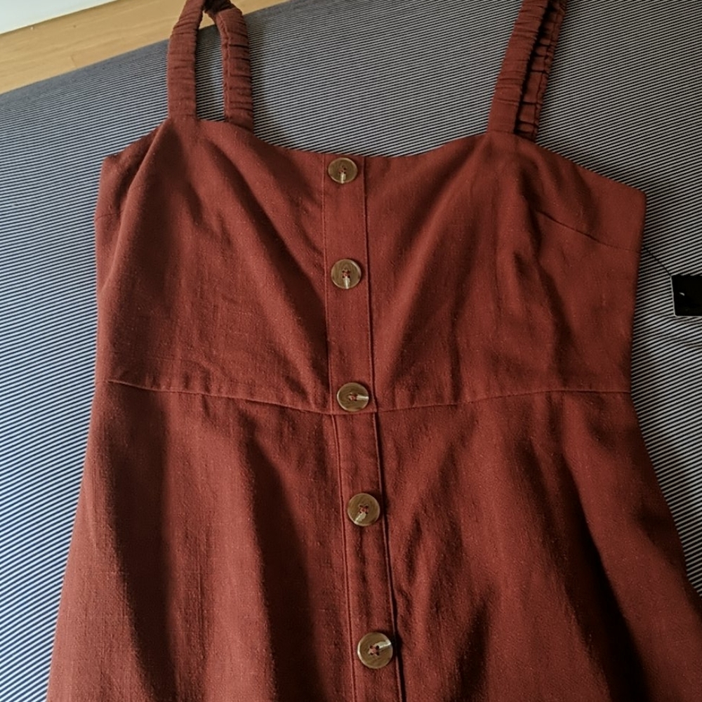 New button maxi dress from Lulu's